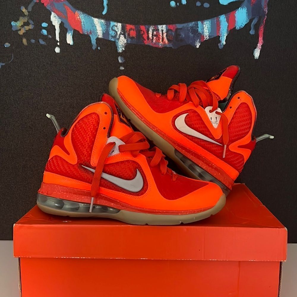 Lebron 9 GS ‘Galaxy’ ‘big bang’ Nike Sneakers